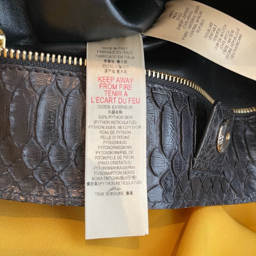 Limited Edition Burberry Python Tote - Picture 8 of 10
